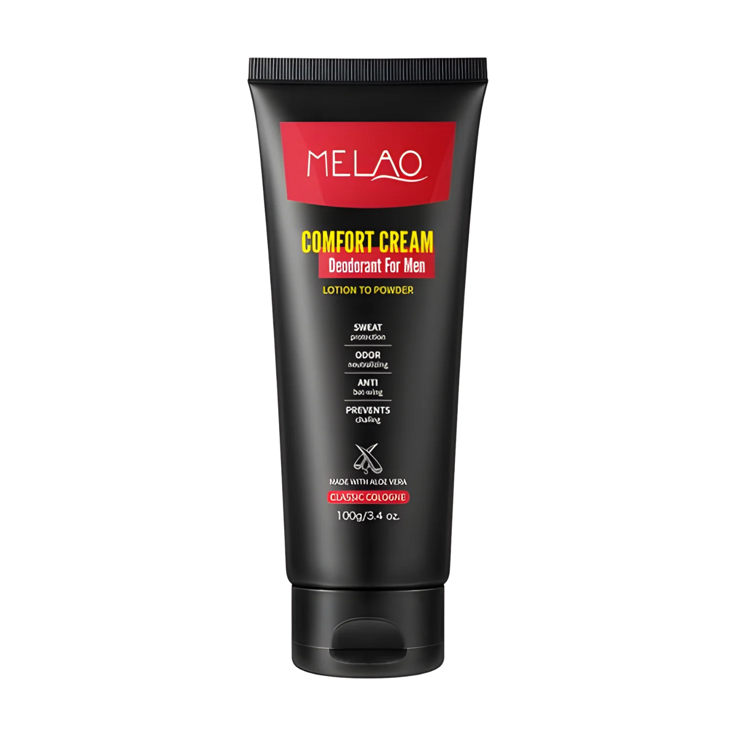 100g Melao Comfort Cream Deodorant for Men | UK
