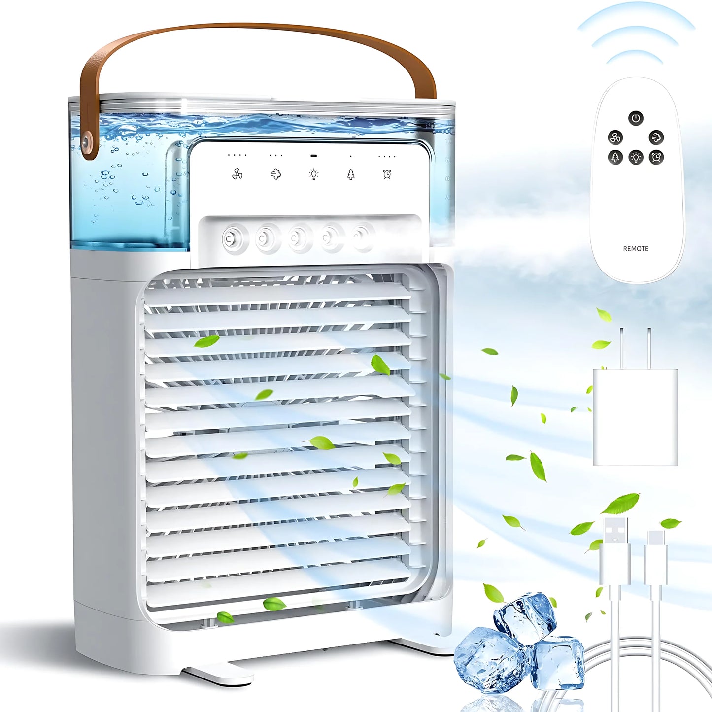 UPGRADED Large Air Cooler Fan Pro